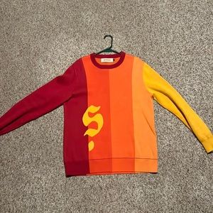 Colorblock sweater